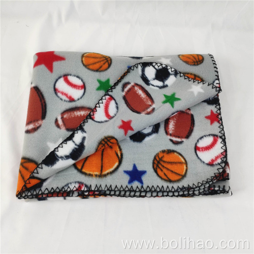 Factory Price 100% Polyester Cheap Fleece Blankets in Bulk Fleece Blanket with Print